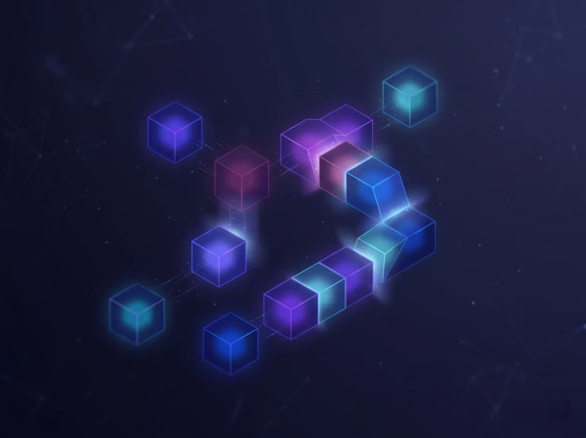 Modular framework visual representing a tailored custom course.